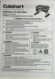 Cuisinart Portable LP Gas Grill CGG-180T, NEW - thumbnail 5 of 5