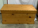 Vintage Pine wood Chest - thumbnail 1 of 6