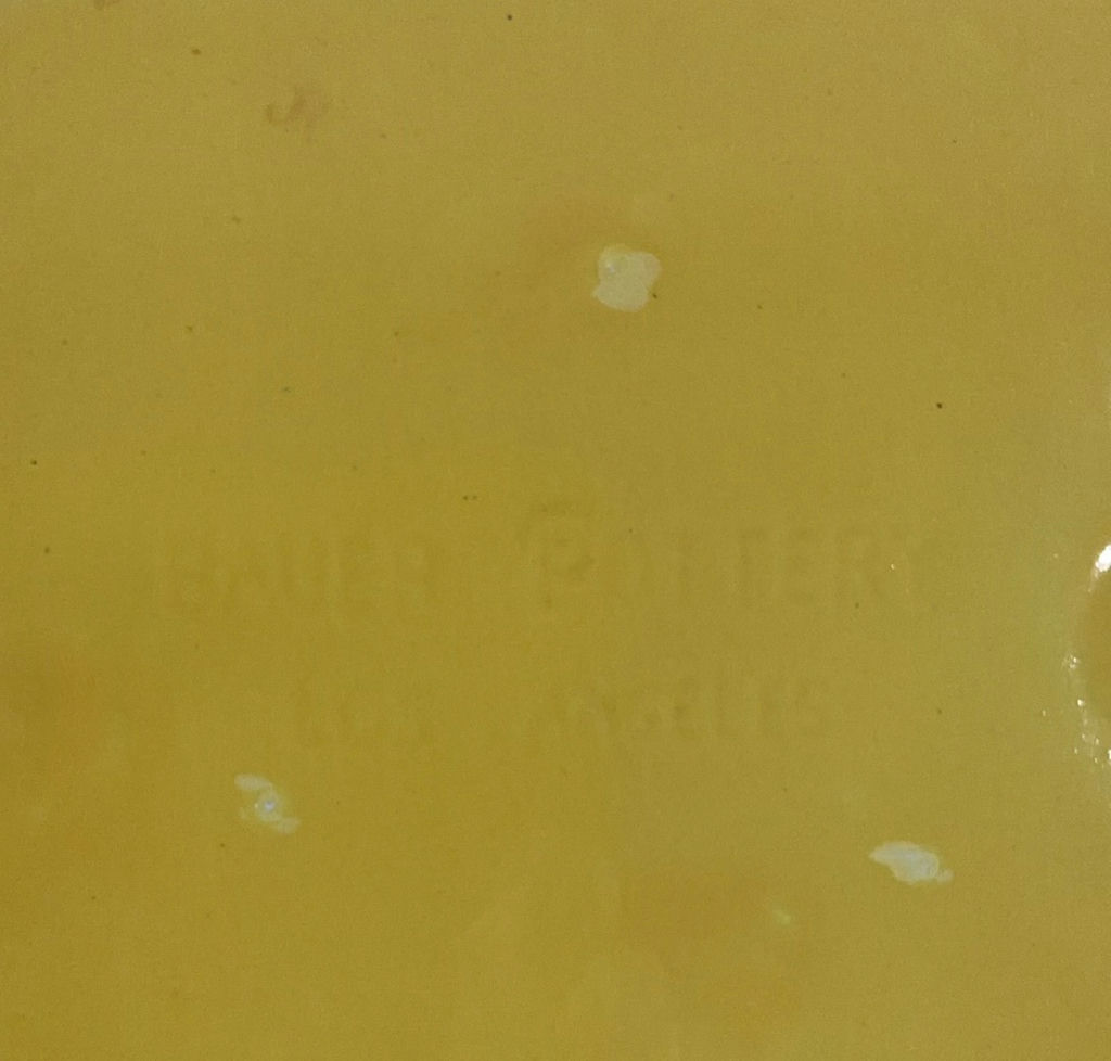 Bauer Ceramics, yellow, lime and brown - image 10 of 10