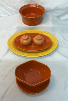 Bauer Ceramics in autumnal colors - Image 1 of 11