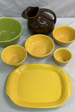 Bauer Ceramics, yellow, lime and brown - thumbnail 1 of 10