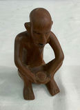 4 Carved Wood Figurines - thumbnail 5 of 5