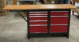 Craftsman Tool Box With Custom Work Top - thumbnail 1 of 5