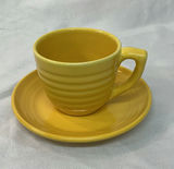 Bauer Ceramics cups, saucers and small pitcher - thumbnail 5 of 13