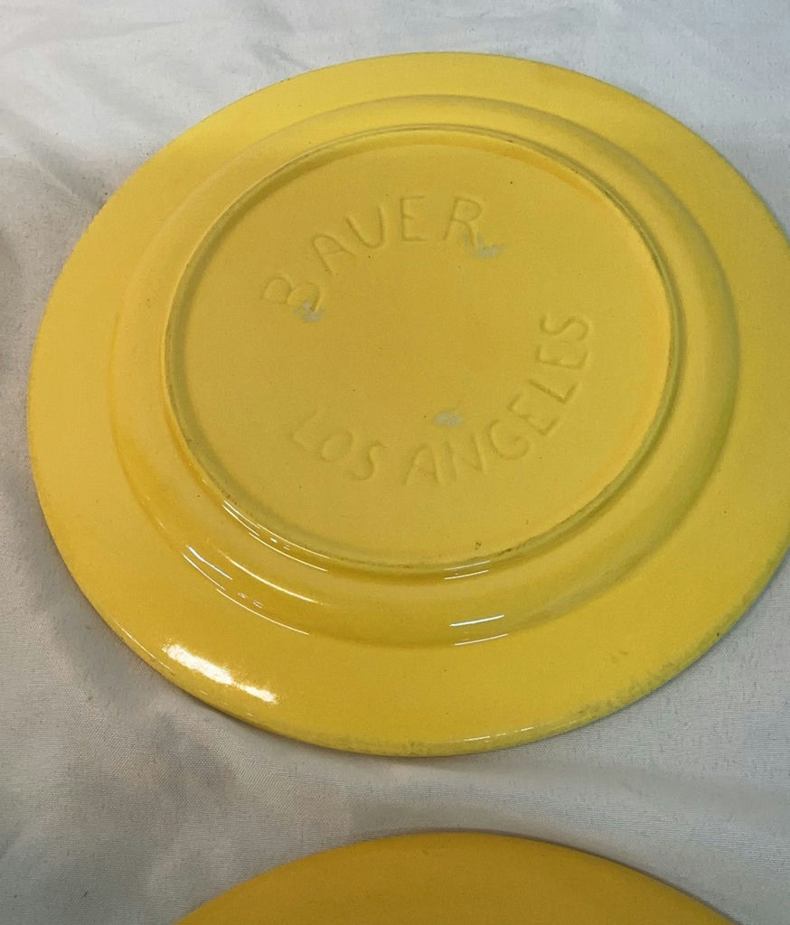 Bauer Ceramics, in yellows and burnt orange - image 6 of 9