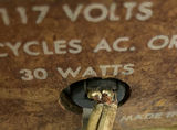 Vintage Bulova Clock Radio And an Underwriters Portable Desk Lamp - thumbnail 7 of 10