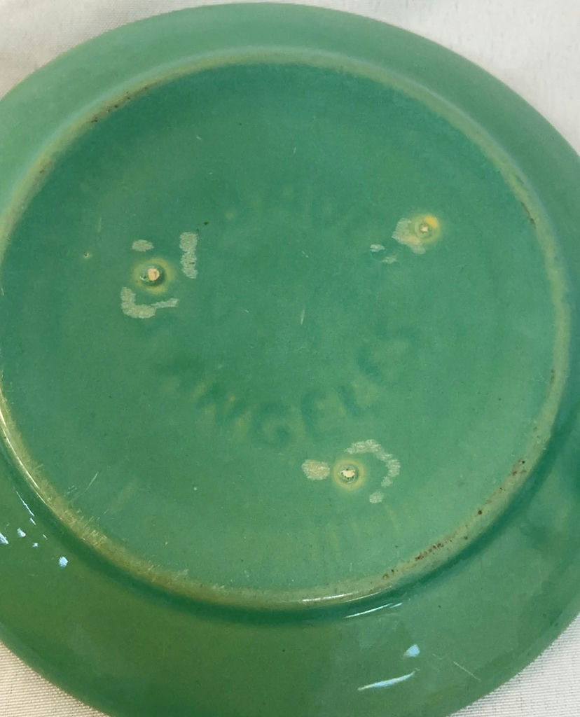 Bauer Ceramics cups, saucers and small pitcher - image 8 of 13