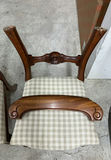 Antique Square Oak Table, with slide out leaves, Four Chairs - thumbnail 10 of 11