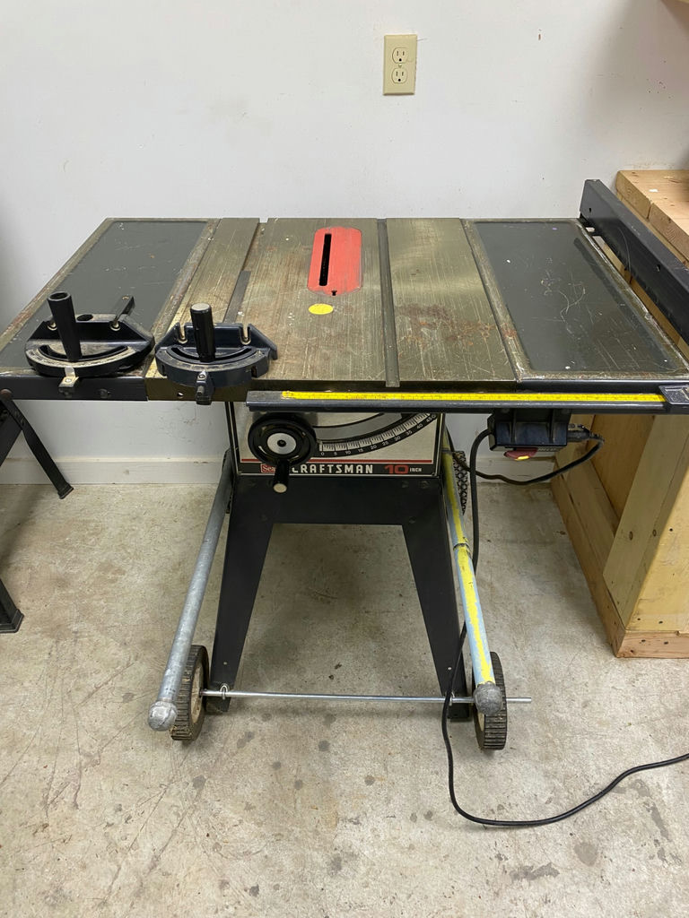 Table Saw and Stand - image 1 of 5