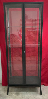 Glass And Metal Display Cabinet - Image 1 of 4