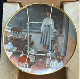Norman Rockwell Limited Edition Decorative Plates Set - thumbnail 1 of 38