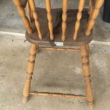 Wooden baby high chair with detachable tray - thumbnail 5 of 6