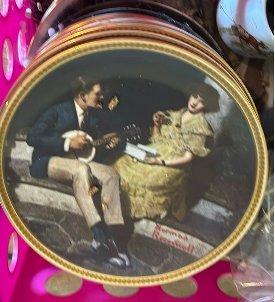 Norman Rockwell decorative plates collection - image 5 of 15