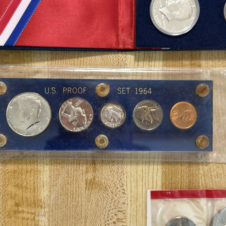 US Coin Collection: Proof Sets, Uncirculated Coins, and First Day Covers - image 3 of 6