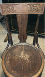 Antique wooden shelf unit and carved chair - thumbnail 7 of 7