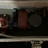 Camouflaged hunting rifle with spotting scope and accessories - thumbnail 6 of 6