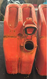 Three Metal plastic gas cans - thumbnail 2 of 8