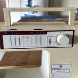 Husqvarna Viking Classica 100 sewing machine with dust cover and workshop vise - thumbnail 5 of 8