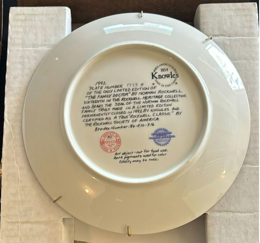 Norman Rockwell Knowles Collector Plates - image 24 of 32