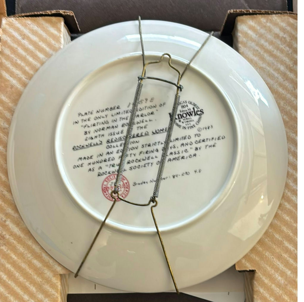 Norman Rockwell Limited Edition Decorative Plates Set - image 22 of 38