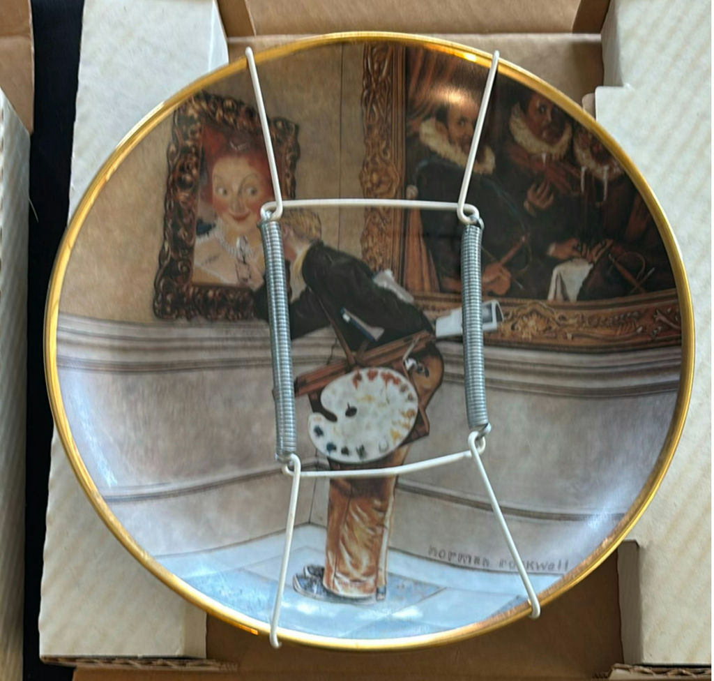 Norman Rockwell Limited Edition Decorative Plates Set - image 35 of 38