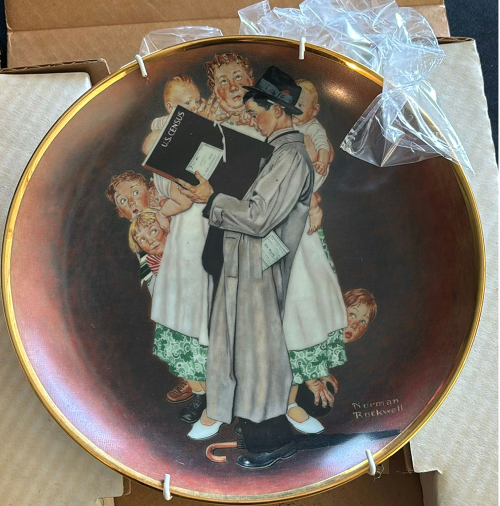 Norman Rockwell Limited Edition Decorative Plates - image 11 of 12