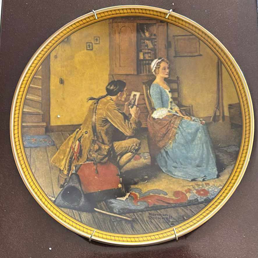 Norman Rockwell Collector Plates – The Rarest Rockwells (Colonials series) - image 4 of 14