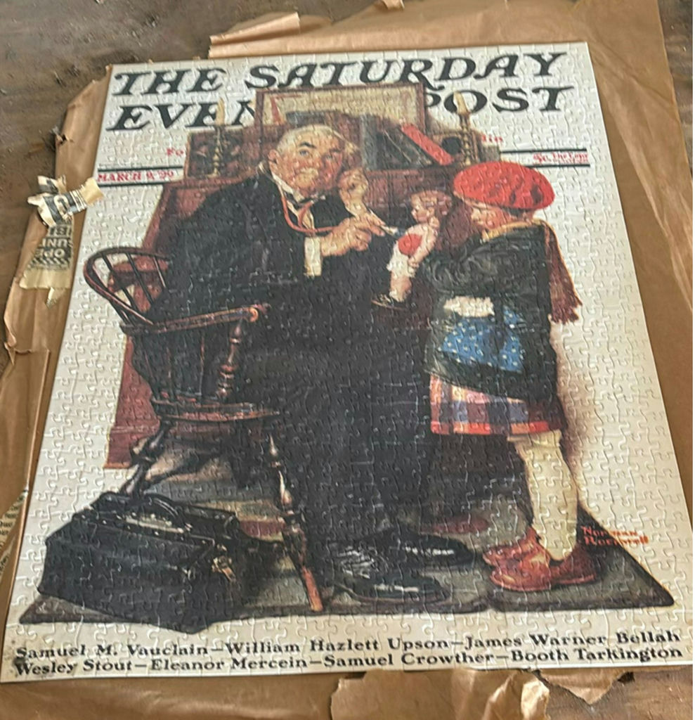 Vintage magazine and newspaper cover puzzles - image 1 of 12