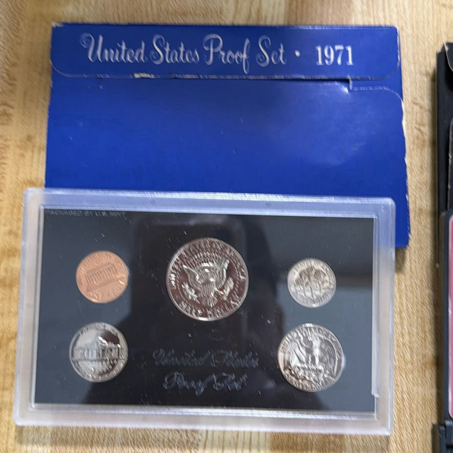 United States Proof Coin Sets (1971 and 1973) - image 3 of 6