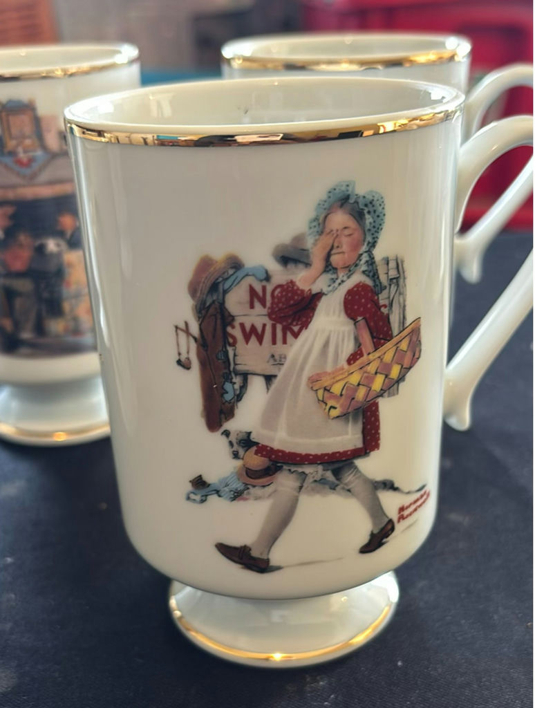 Norman Rockwell Figurines and Mugs Collection - image 16 of 19