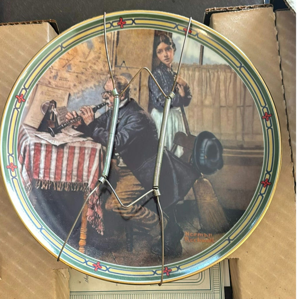 Six Norman Rockwell Limited Edition Collector Plates (Knowles) - image 9 of 13