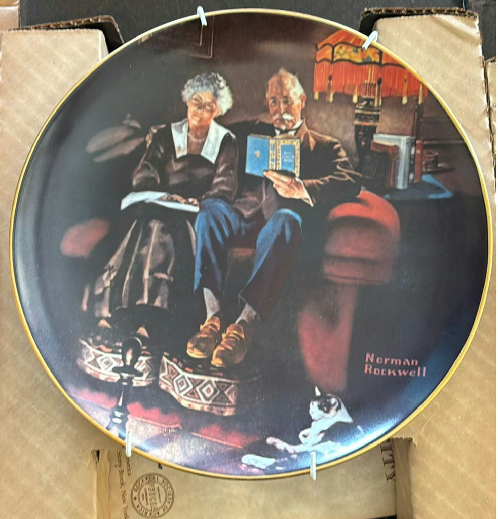 Norman Rockwell Limited Edition Decorative Plates - image 3 of 12
