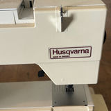 Husqvarna Viking Classica 100 sewing machine with dust cover and workshop vise - thumbnail 3 of 8