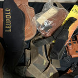 Assorted leather gun holsters and related gear - thumbnail 5 of 7