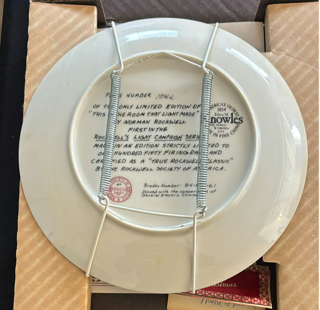 Norman Rockwell decorative plate collection (4 plates) - image 11 of 12