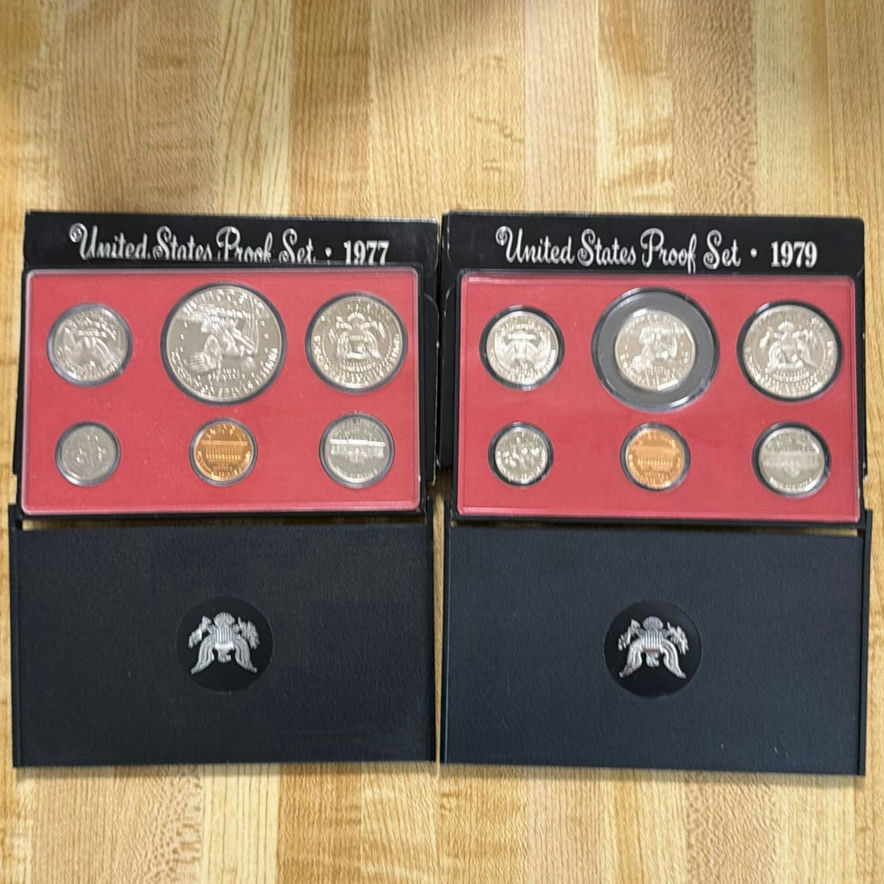 United States Proof Sets (1977 and 1979) - image 1 of 5