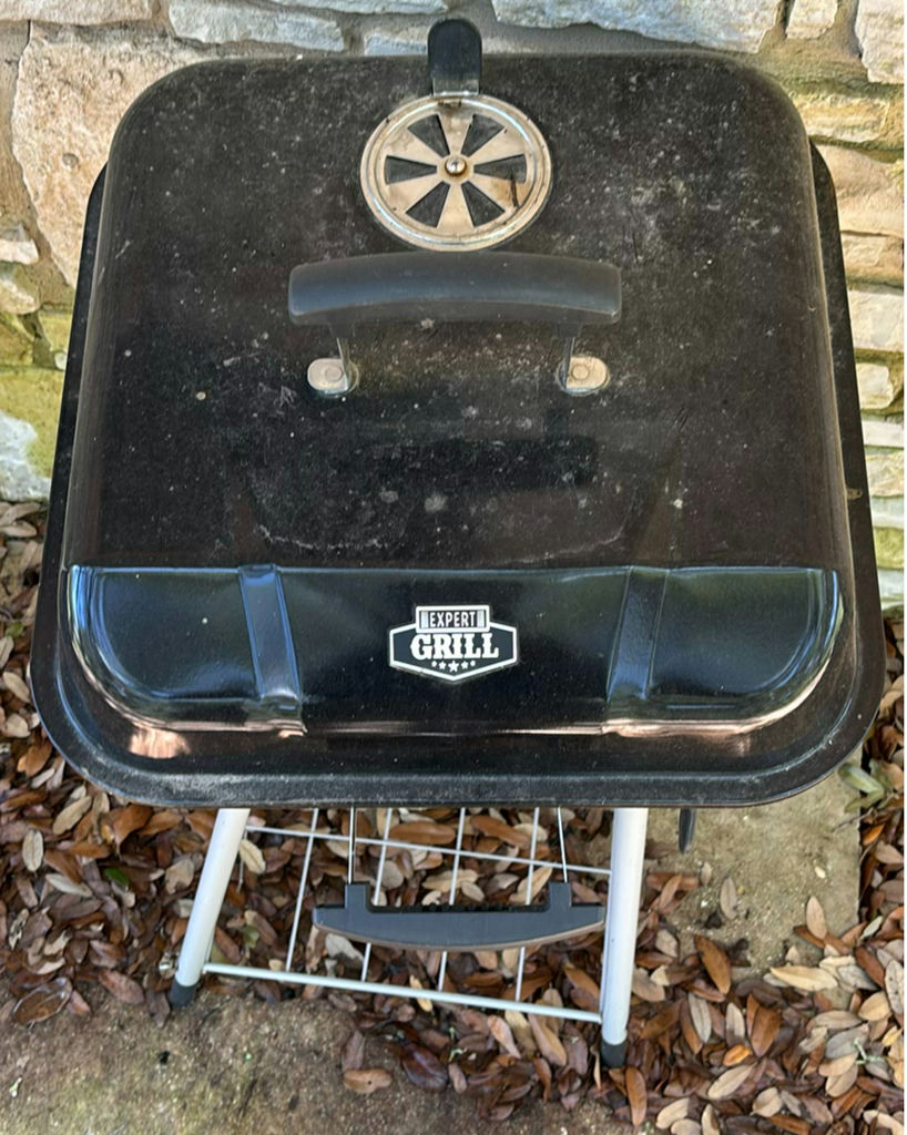 Expert Grill portable charcoal grill on wheeled stand - image 2 of 5
