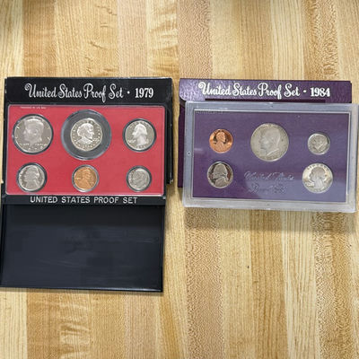 United States Proof Coin Sets (1979 and 1984) - Image 1 of 5