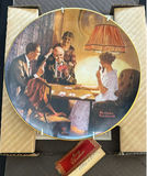 Norman Rockwell decorative plate collection (4 plates) - thumbnail 12 of 12