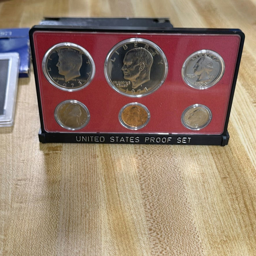 United States Proof Coin Sets (1971 and 1973) - image 6 of 6