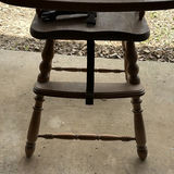 Wooden baby high chair with detachable tray - thumbnail 3 of 6