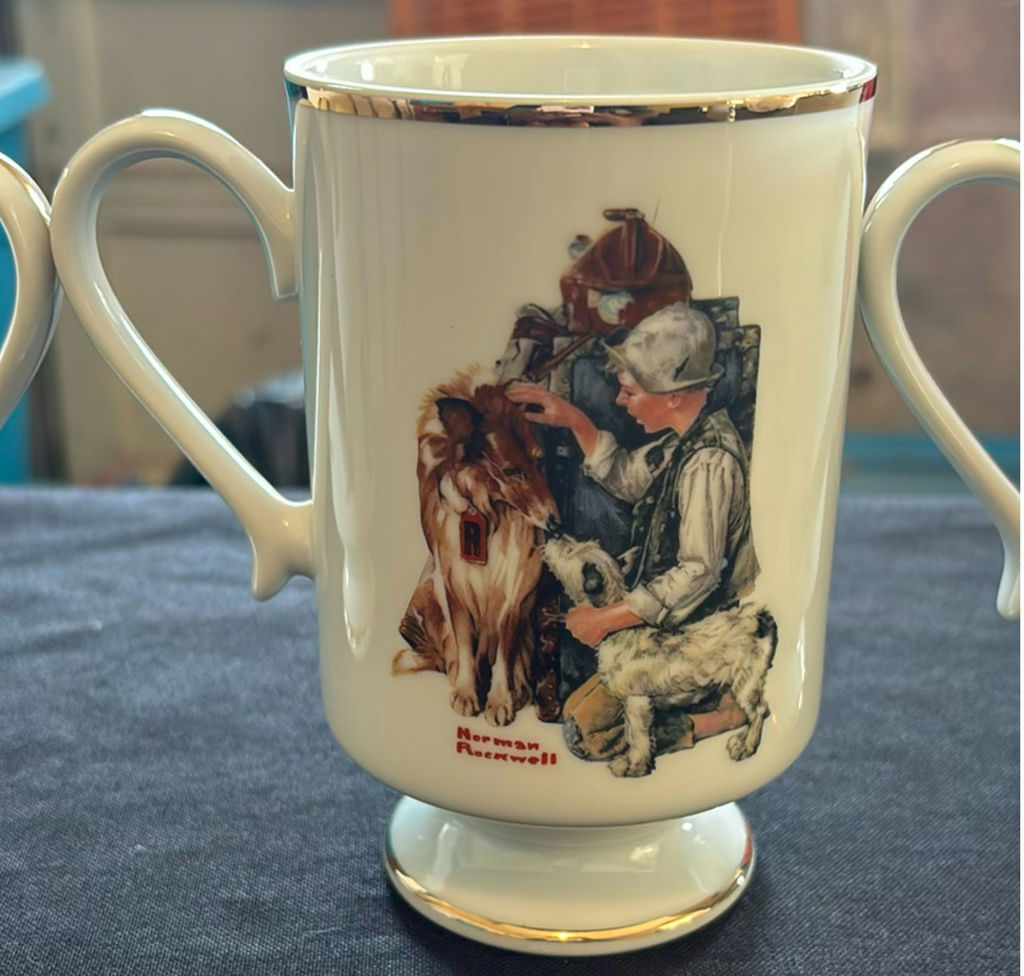 Norman Rockwell Collectible Ceramic Figurines and Mugs - image 16 of 22