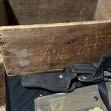 Assorted leather gun holsters and related gear - thumbnail 7 of 7