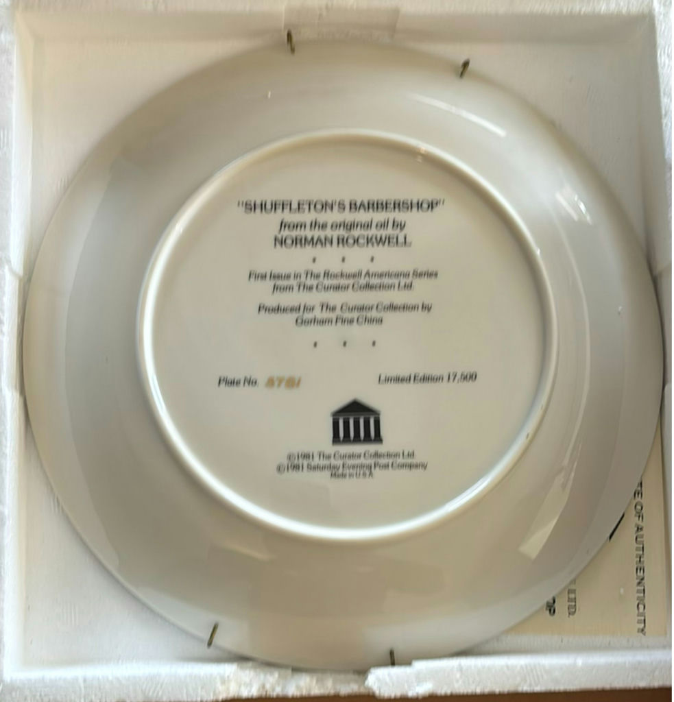 Norman Rockwell Collector Plates (Limited Editions) - image 6 of 33