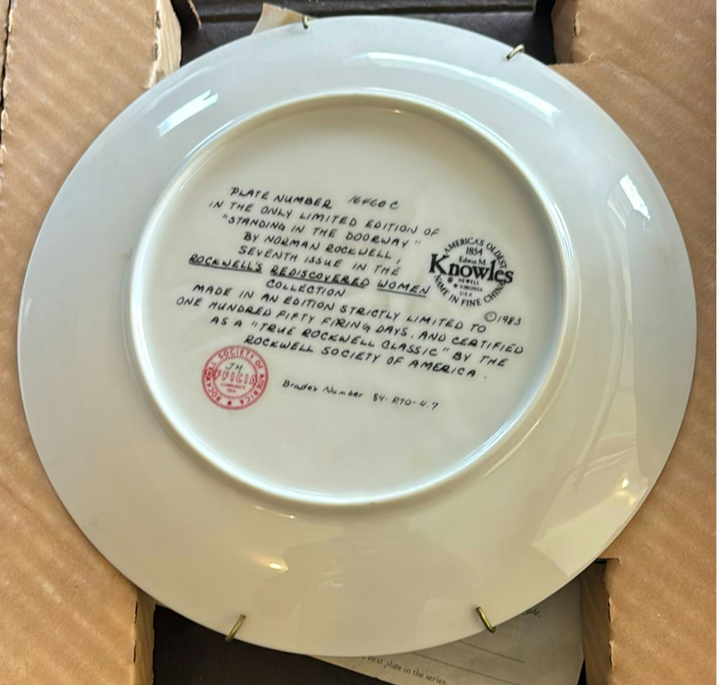 Norman Rockwell Knowles Collector Plates - image 8 of 32