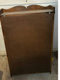 Antique wooden shelf unit and carved chair - thumbnail 3 of 7