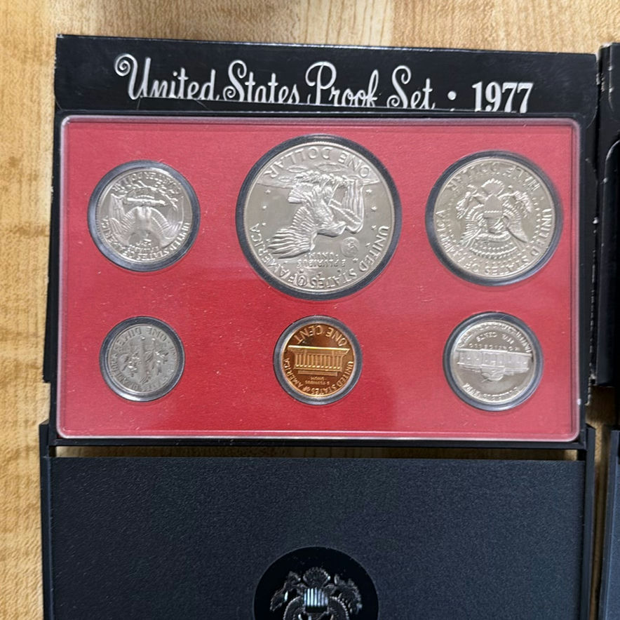 United States Proof Sets (1977 and 1979) - image 2 of 5