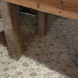 Rustic wooden work table - thumbnail 2 of 6
