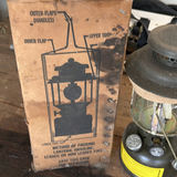 Vintage kerosene lantern with metal Lazy Susan tray - thumbnail 2 of 7