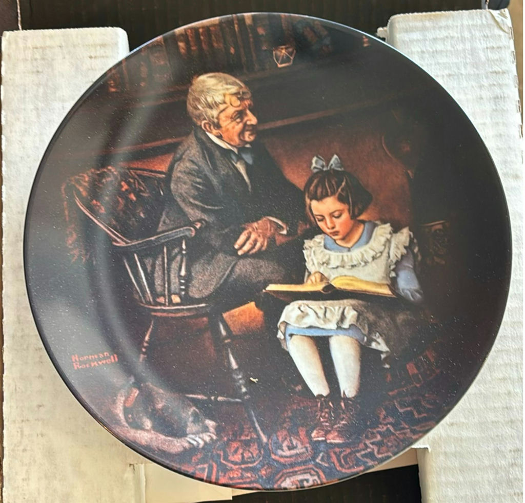 Norman Rockwell Limited Edition Decorative Plates Set - image 13 of 38